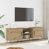 vidaXL Tv-meubel 150x30x50 cm bewerkt hout artisanaal eikenkleurig