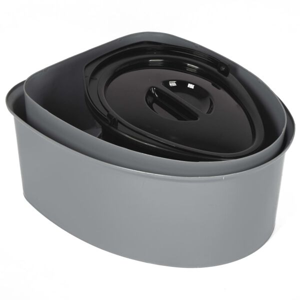 Bo-Camp Toilet draagbaar 7 L grijs