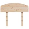 vidaXL Hoofdbord 75 cm massief grenenhout