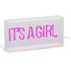 CHILDHOME Neonlichtbak It's A Girl roze