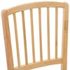 vidaXL Eettafelstoelen 2 pcs Naturel 50 x 52,5 x 91 cm