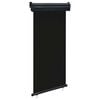 vidaXL Balkonscherm 105x250 cm zwart