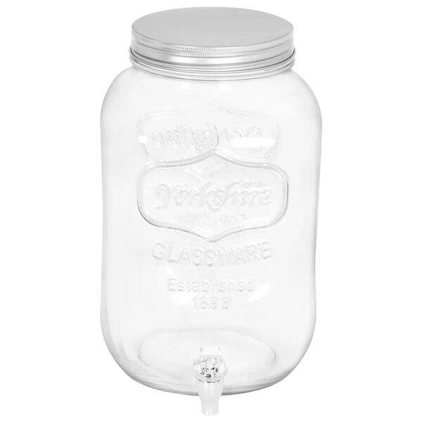 vidaXL Drankdispenser 8050 ml glas