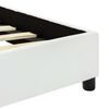 vidaXL Bedframe kunstleer wit 100x200 cm