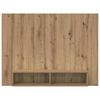 vidaXL Tv-meubelset Artisan Eiken 120 x 23,5 x 90 cm Bewerkt hout