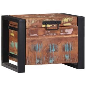 vidaXL Opbergkisten Multikleur 40 x 30 x 30 cm Massief gerecycled hout