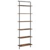 vidaXL Boekenkast 6-laags 60 x 24 x 203 cm Bewerkt hout Gerookt eiken