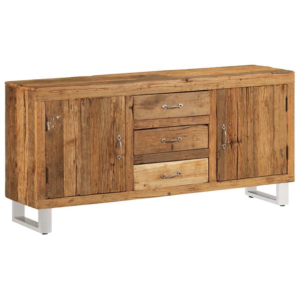 vidaXL Dressoir 160x40x76 cm massief gerecycled hout