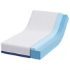 vidaXL Matras Wit en Blauw 80 x 160 cm Jacquard stof