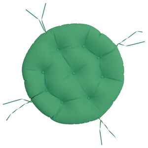 vidaXL Zitkussen rond &Oslash; 60x11 cm oxford stof groen
