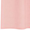 vidaXL Gordijnen voile met doorvoertules 2 st 140x175 cm roze