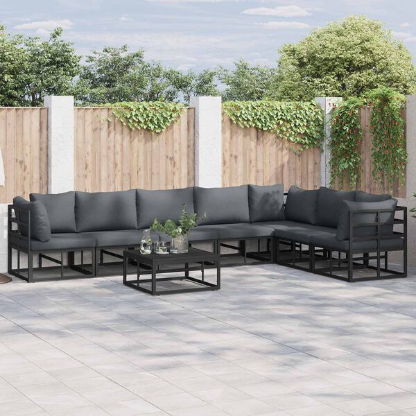 vidaXL Tuin Sofa Set met kussen 7 pcs