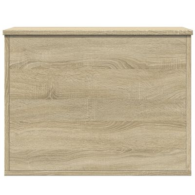 vidaXL Opbergbox 60x42x46 cm bewerkt hout sonoma eikenkleurig