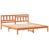 vidaXL Bedframe Wasbruin 160 x 200 cm Massief grenenhout