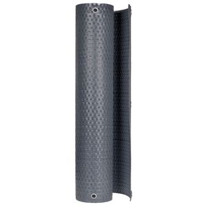 vidaXL Balkon Scherm met Oogjes 600 x 80 cm poly rattan