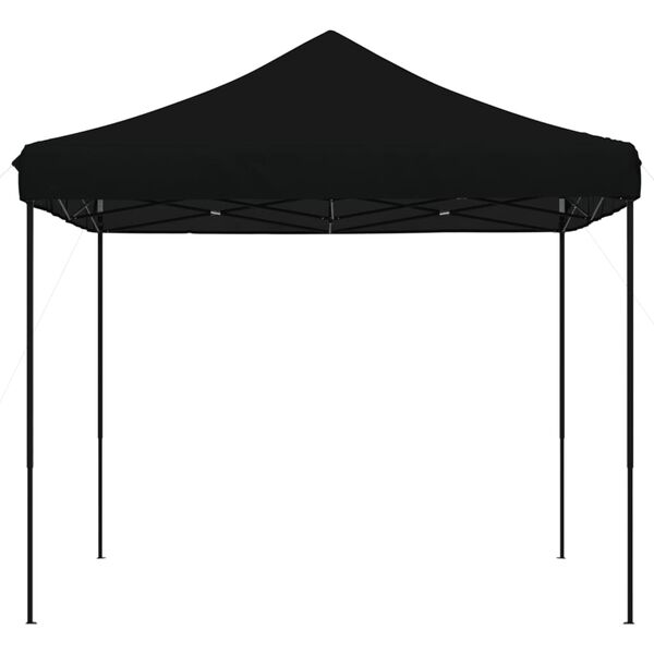 vidaXL Partytent inklapbaar pop-up 292x292x315 cm zwart
