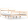 vidaXL Bedframe massief grenenhout 200x200 cm