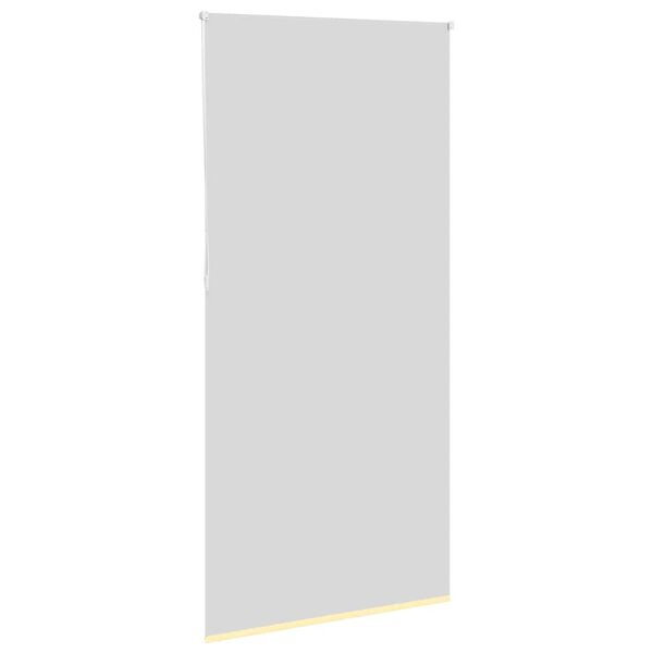 vidaXL Rolgordijn verduisterend 100x230cm stofbreedte 95,7cm geel