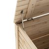 vidaXL Opbergbox met deksel RANA 100x49x54 cm massief grenenhout