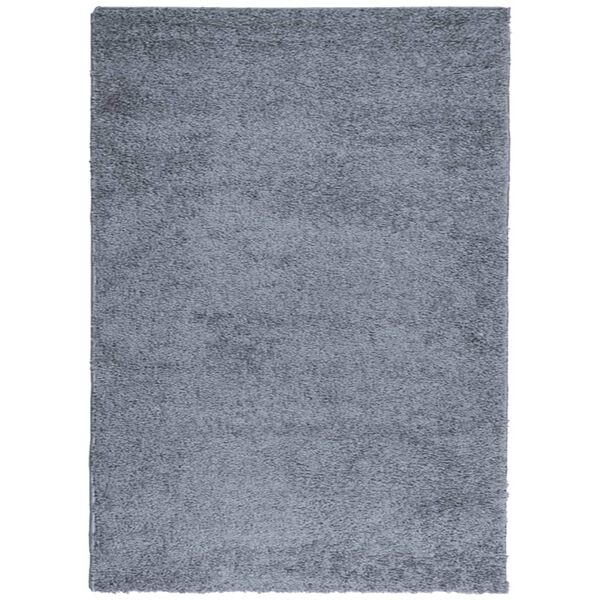 vidaXL Vloerkleed PAMPLONA shaggy hoogpolig modern 240x340 cm blauw