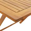 vidaXL 5-delige Tuinset poly rattan en massief hout zwart