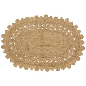 vidaXL Vloerkleden Naturel 205 x 305 cm Jute