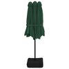 vidaXL Parasol dubbel 449x265 cm groen
