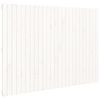 vidaXL Wandhoofdbord 159,5x3x110 cm massief grenenhout wit