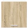 vidaXL Hangkast Sonoma Eik en Wit 40 x 31 x 40 cm Bewerkt hout