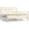 vidaXL Bedframe zonder matras massief hout 160x200 cm