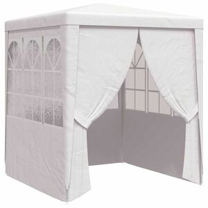 vidaXL Partytent met zijwanden professioneel 90 g/m&sup2; 2,5x2,5 m wit