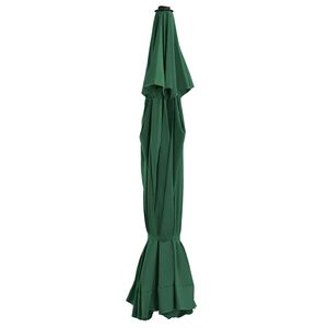 vidaXL Vervangingsdoek voor parasol 515 cm groen