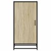 vidaXL Schoenenrek 48x38x97,5 cm bewerkt hout sonoma eikenkleurig