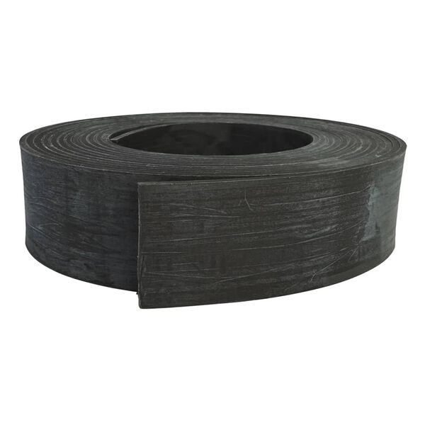 Nature Borderrand 7 mm 14cmx10m zwart