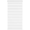 vidaXL Zebra rolgordijn 90x150 cm stofbreedte 85,9 cm polyester wit