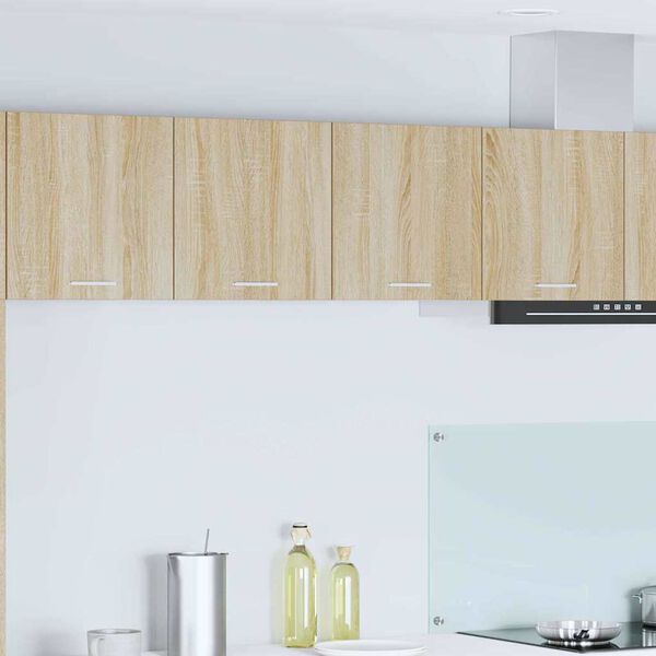 vidaXL Hangkast met opslag Sonoma Eiken 80 x 31 x 40 cm Bewerkt hout