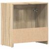 vidaXL Badkamerkast 60x33x61 cm bewerkt hout sonoma eikenkleurig