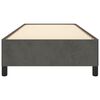 vidaXL Bedframe zonder matras 80x200 cm fluweel donkergrijs