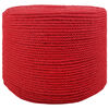 vidaXL Katoenen Touw 6 mm 50 m Rood 100% Katoen