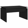 vidaXL Salontafel 68x50x38 cm bewerkt hout zwart