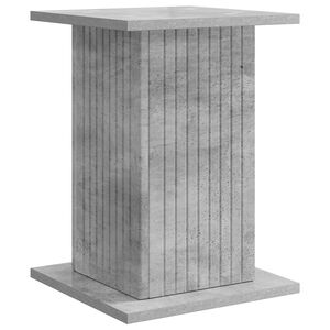 vidaXL Plantenstandaard Betongrijs 30,5 x 30 x 43 cm Bewerkt hout