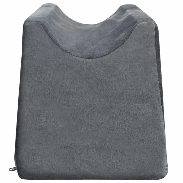 vidaXL Beenkussen Effen Grijs