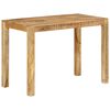 vidaXL Eettafel 110x55x76 cm massief mangohout