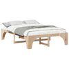 vidaXL Bedframe Bruin 140 x 200 cm Massief grenenhout