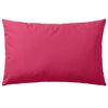 vidaXL Buitenkussens 60x40 cm roze 2 st
