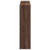 vidaXL Wandschap 99x15x60 cm bewerkt hout bruin eikenkleurig