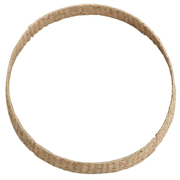 vidaXL Kerstboomkraag Bruin 105 x 105 x 28 cm Zeegras