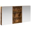 vidaXL Badkamerkastenset 3 st 120 x 10,5 x 60,5 cm Bewerkt hout