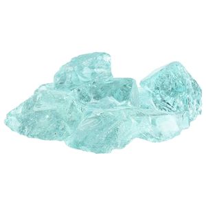 vidaXL Tuinstenen Turquoise 12 cm Glas