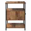 vidaXL Nachtkastje met lade 2 pcs Oudhout 40 x 42 x 56 cm Bewerkt hout